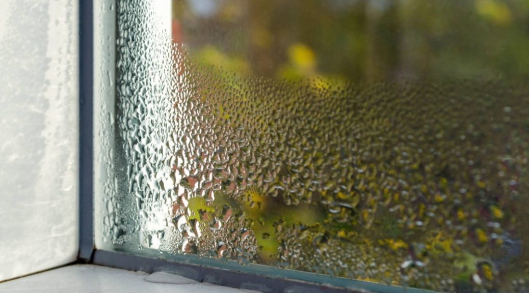 moisture inside window
